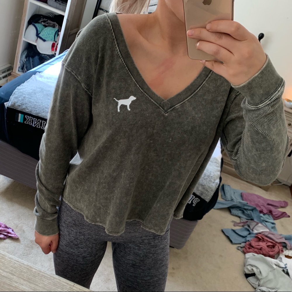 Knit Victoria’s Secret PINK Tee
